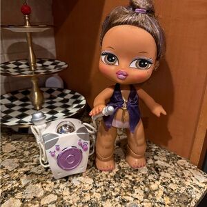 Bratz Doll with Purple Outfit and Accessories